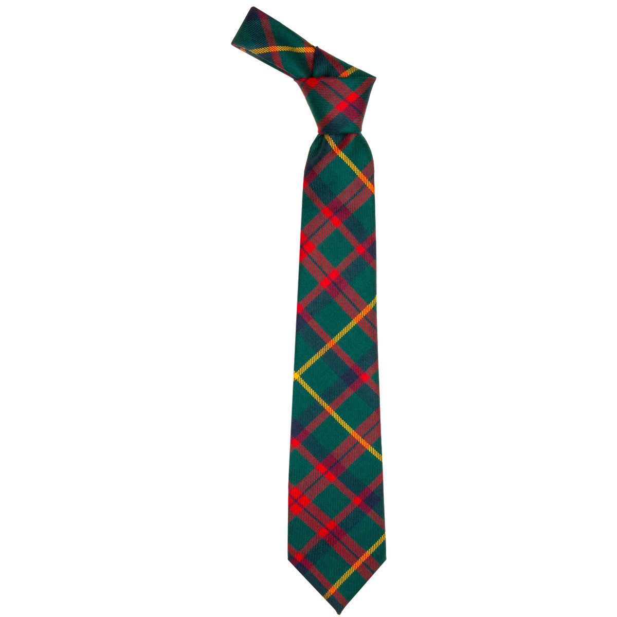 McIntosh Hunting Modern Tartan Tie - Classic Scottish Plaid Necktie for Men | Perfect for Weddings, Business Meetings & Formal Occasions