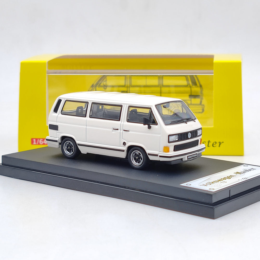 1:64 Scale Porsche B32 & VW T3 Multivan 1985 Diecast Model Car - Collectible Miniature Vehicle, Hobby Gift for Car Enthusiasts | Perfect for Display, Collection, and Birthday Presents