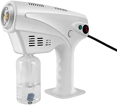 Electric Nano Spray Gun Fogger Machine - Portable Steam Atomizer for Multi-Purpose Disinfection | Home, Car, Hotel, Restaurant & School Use | Handheld Sanitizing Sprayer for Hospitals & Public Spaces