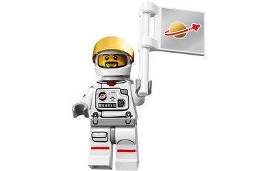 Original Lego Minifigure Astronaut Series 15 - Collectible Space Toy for Kids & Adults - Perfect for Display, Gifts, and Lego City Space Adventures