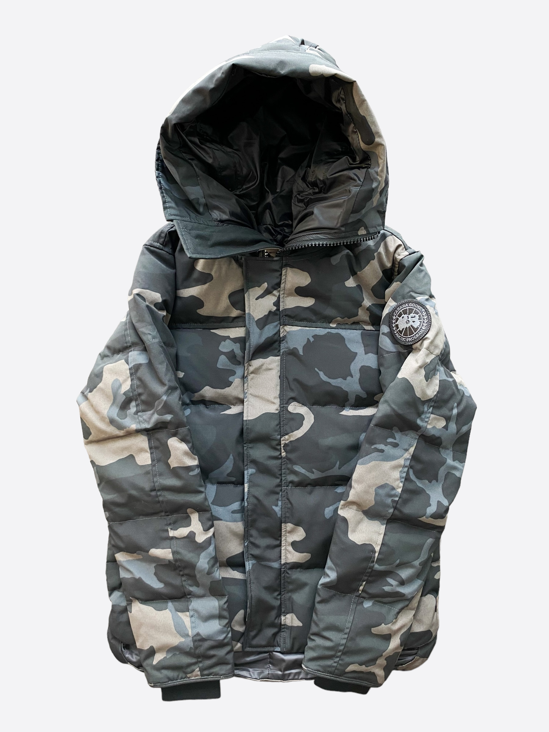 Canada Goose Black Label Camo Macmillan Men's Winter Jacket - Waterproof, Windproof Parka for Cold Weather Outdoor Activities