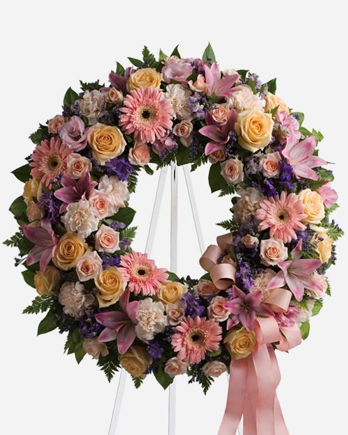 Elegant Floral Wreath for Front Door Decor - Perfect for Christmas, Thanksgiving & Home Decoration
