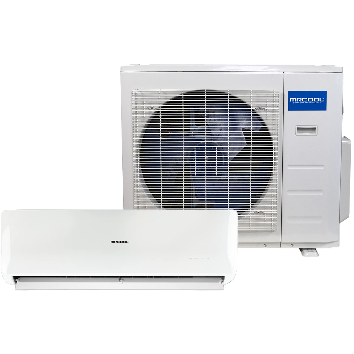 MRCOOL Olympus Hyper Heat 9,000 BTU Mini Split Heat Pump System - Energy Efficient Ductless AC & Heater for Small Rooms, Bedrooms, Offices - Perfect for Year-Round Comfort in Homes and Workspaces