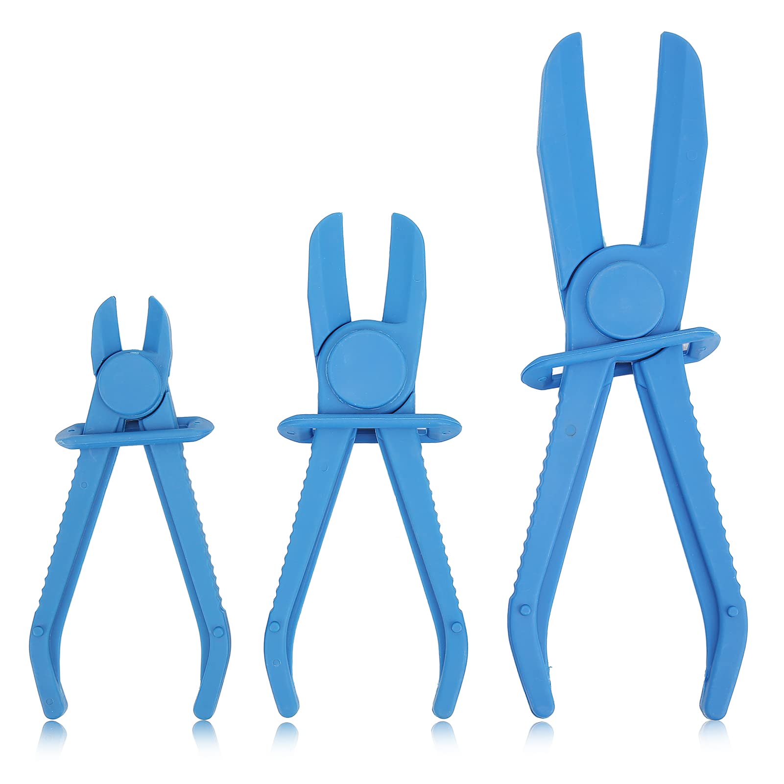 Universal ABS Hose Pinching Pliers Set - 3-Piece Non-Slip, Heatproof & Wear-Resistant Hose Clamp Tool for Car Maintenance & Plumbing Repairs - Ideal for Automotive, Home & DIY Projects