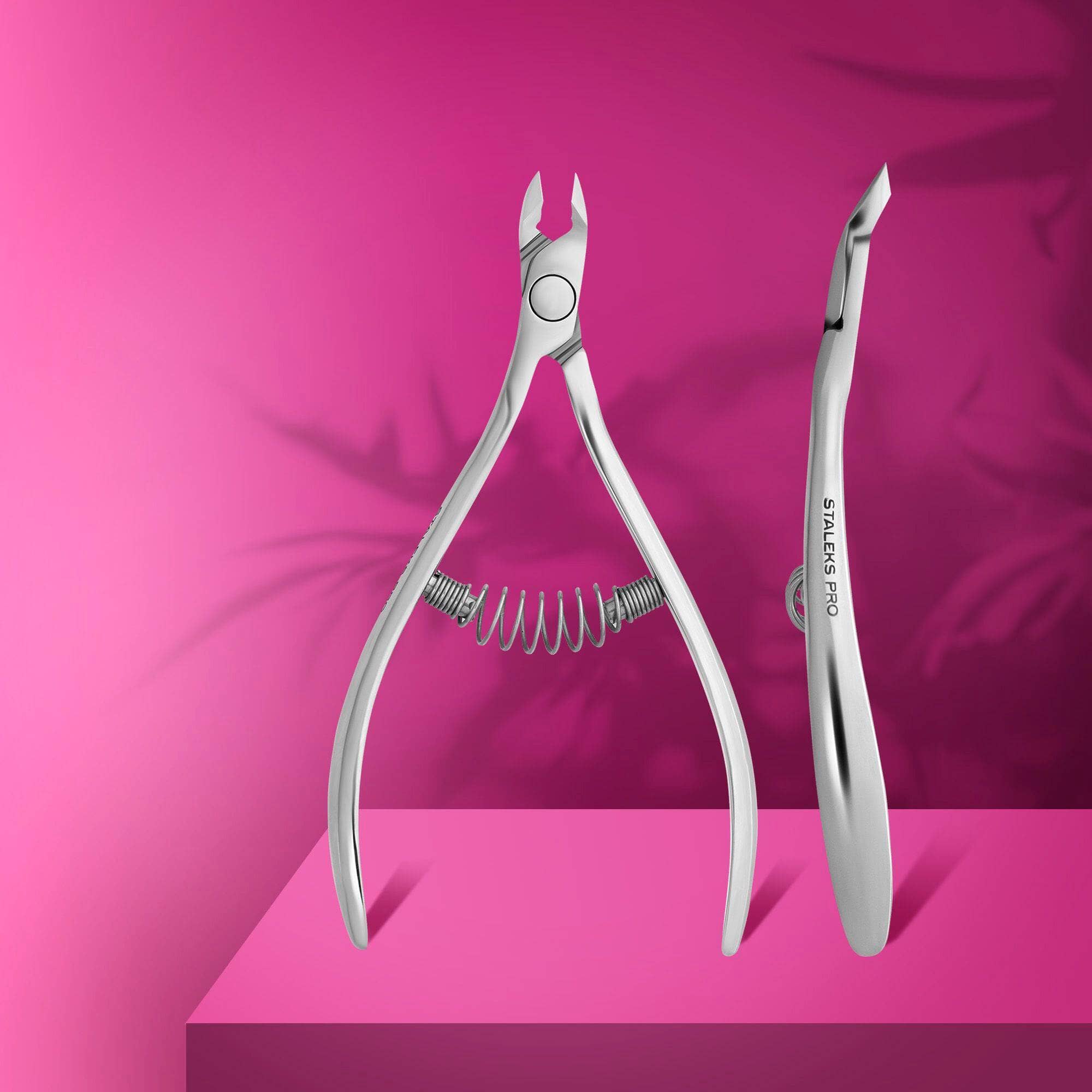 Staleks Professional Cuticle Nippers EXPERT 81 (6mm) - Precision Nail Care Tool for Manicures & Pedicures - Perfect for Salon Professionals & Home Use