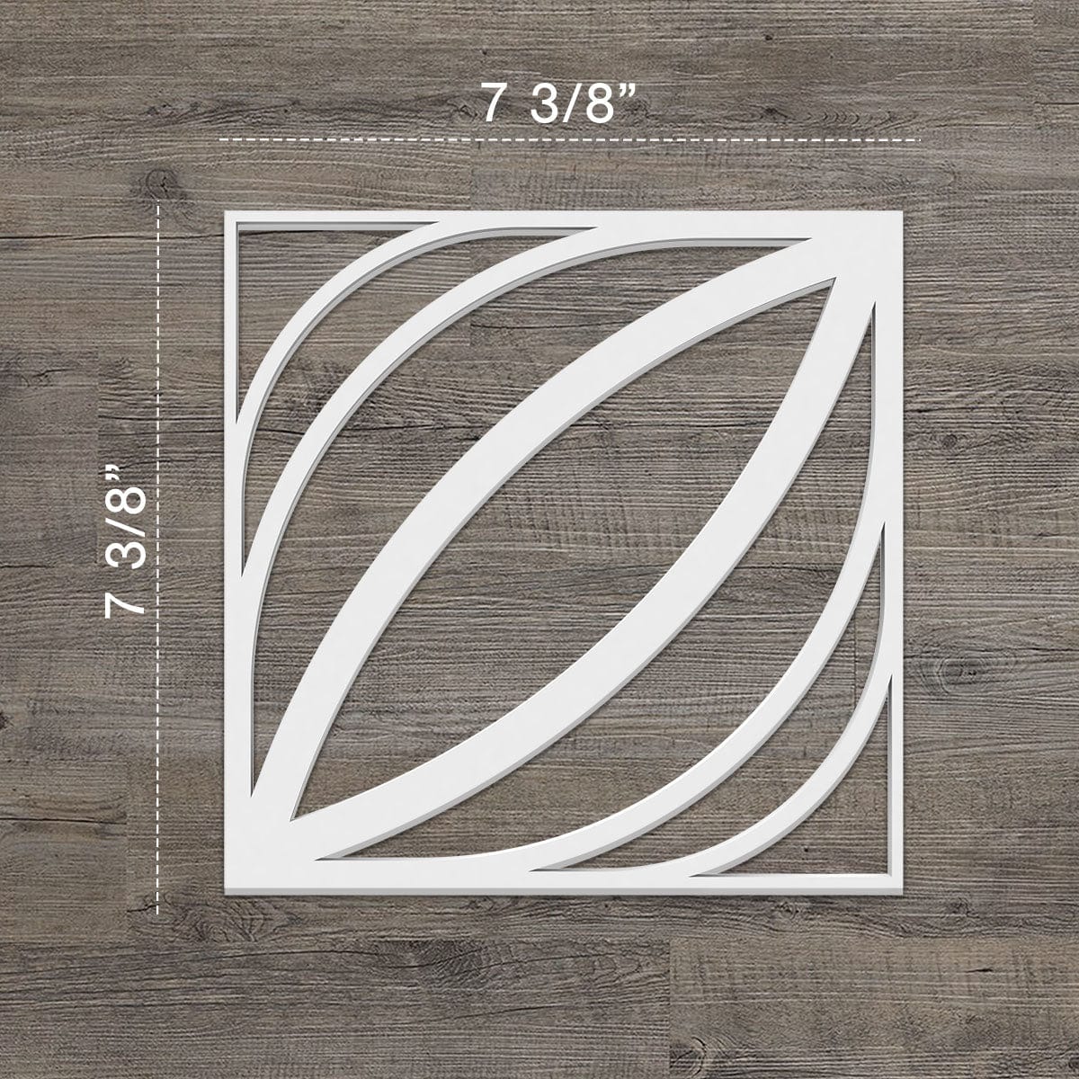 Otis Decorative Fretwork Wall Panels - Laser Cut Wooden Room Dividers & Home Decor - Perfect for Living Room, Bedroom, and Office Partitions