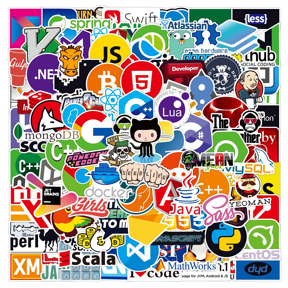 100PCS Waterproof Vinyl Stickers - Car, Water Bottle, Laptop, Wall Decals for Kids, Teens & Adults - Christmas, Thanksgiving & Everyday Use