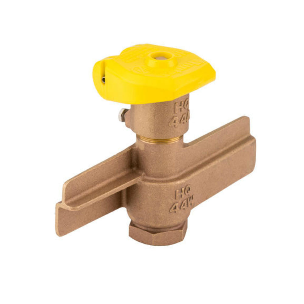 Hunter HQ 44 LRC AW Quick Coupling Valve - Heavy Duty Brass Irrigation Valve for Garden, Lawn & Agricultural Water Systems