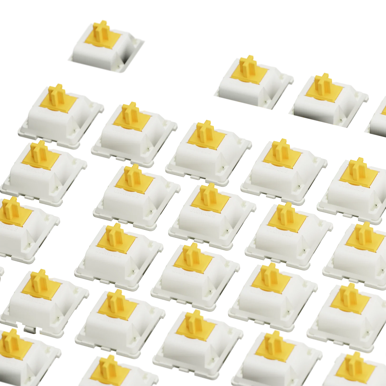 Glorious Panda Mechanical Keyboard Switches - MX Style, 100-Pack, ISO Layout - Perfect for Gaming, Typing & Custom Keyboard Builds