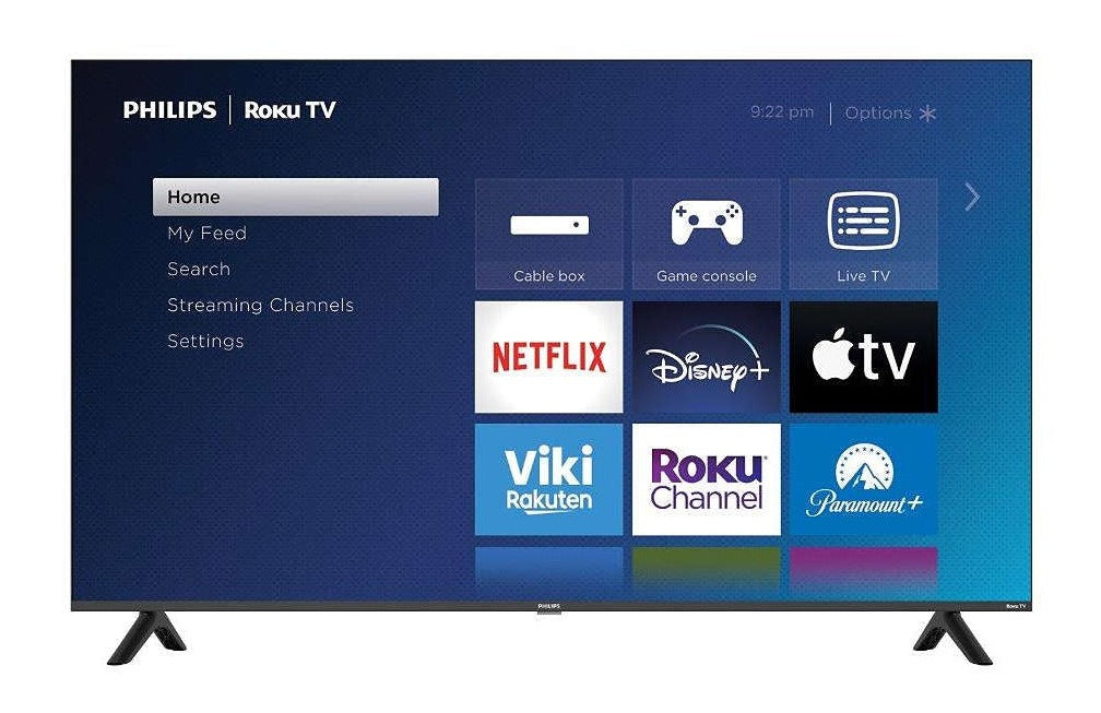 Philips 65 Inch 4K Ultra HD Smart Roku LED TV (65PUL6673/F7) - Perfect for Home Theater & Streaming Netflix, Hulu, Prime Video