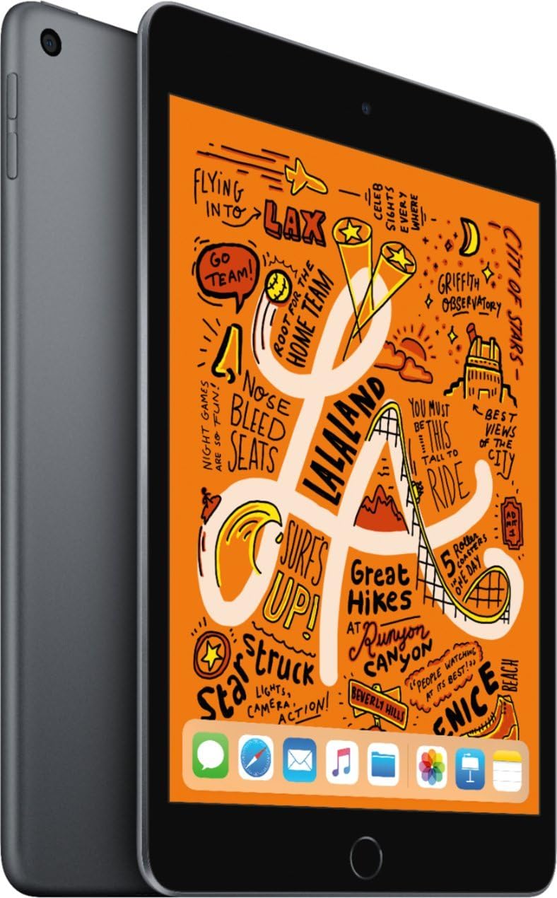 2019 Apple iPad Mini 7.9-inch WiFi 256GB - Space Gray (Renewed) | Portable Tablet for Work, School & Entertainment | Fast A12 Bionic Chip, Retina Display, iOS Compatibility