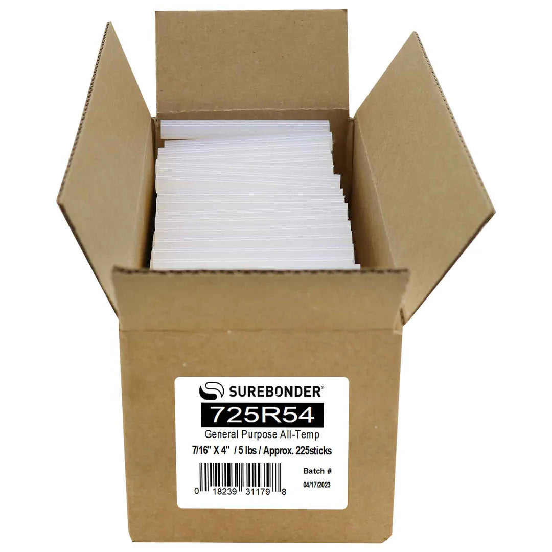 725R54 All-Temperature Hot Melt Glue Sticks 7/16