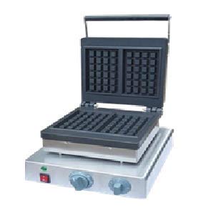 2-Slice Commercial Electric Waffle Maker - 110V/220V Nonstick Belgian Waffle Iron Machine for Bakeries, Restaurants & Home Breakfast - Perfect for Making Crispy Waffles, Pancakes & Desserts