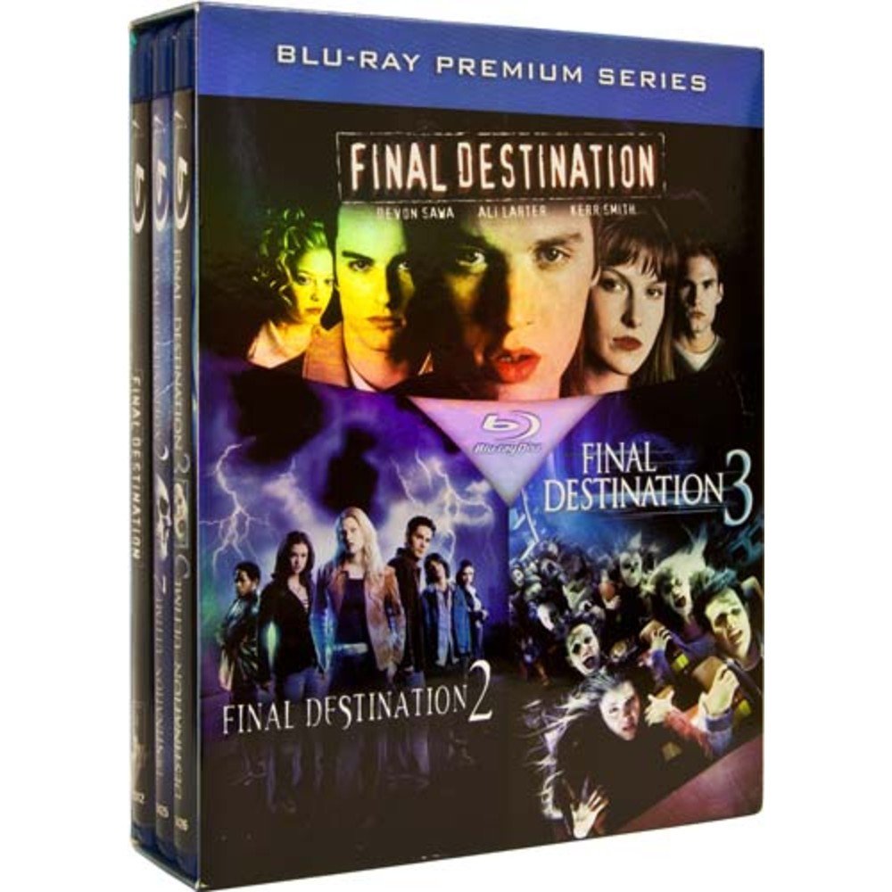 Final Destination Complete Movie Collection Box Set [Blu-ray] - Horror Film Series for Movie Nights & Halloween Parties