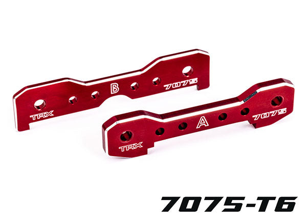High-Performance Aluminum Front Tie Bars - Red - Enhance Vehicle Stability & Handling for Racing & Off-Road Use