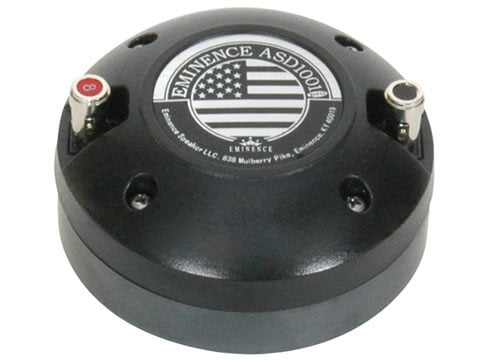 Eminence ASD 1001B 8 Ohm 50W Bolt-On Pro Audio Compression Driver for PA Systems, Live Sound & Studio Recording