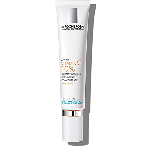 La Roche Posay Active C10 Vitamin C Face Cream with Hyaluronic Acid - Anti-Wrinkle & Brightening Serum for Sensitive Skin | Moisturizing Anti-Aging Treatment for Fine Lines & Uneven Skin Tone | Day & Night Use for Radiant Complexion