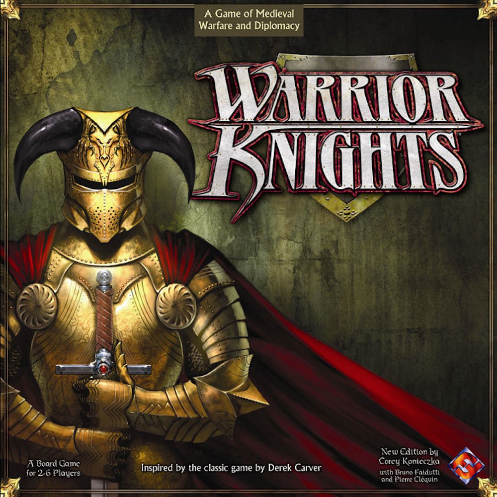 Warrior Knights Medieval Strategy Board Game - Out of Print (OOP) - Perfect for Family Game Nights & Strategy Lovers