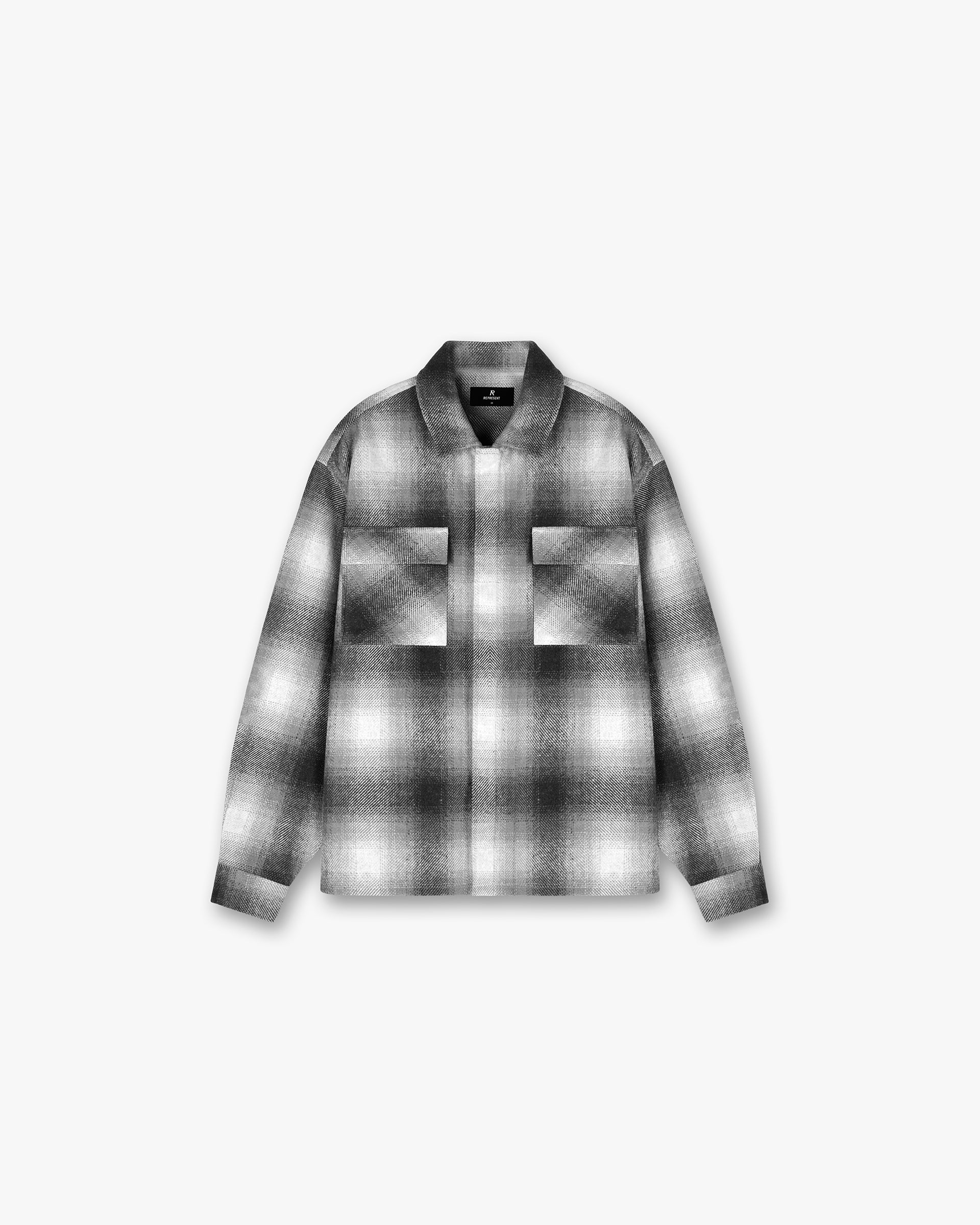 Spirits Of Summer Flannel Shirt for Men & Women - Black & White Plaid Casual Button-Up Shirt | Perfect for Fall, Winter & Outdoor Activities