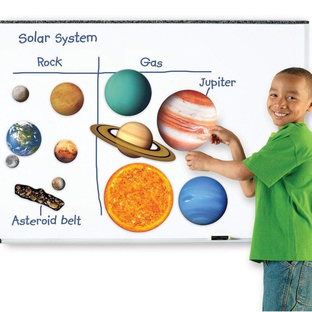 Giant Magnetic Solar System Model Kit - STEM Educational Toy for Kids - Perfect for Classroom, Homeschool & Science Learning Activities