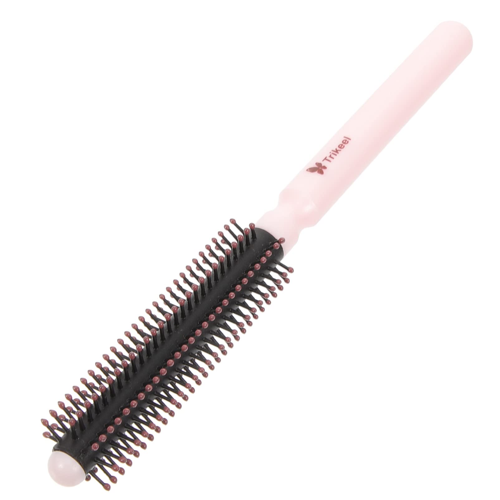 KALLORY Round Hair Brush - Professional Blow Drying Brush & Styling Roller for Salon-Quality Blowouts - Curling Brush for Women & Men (Works on Wet or Dry Hair) - Perfect for Home Styling, Salon Use & Travel