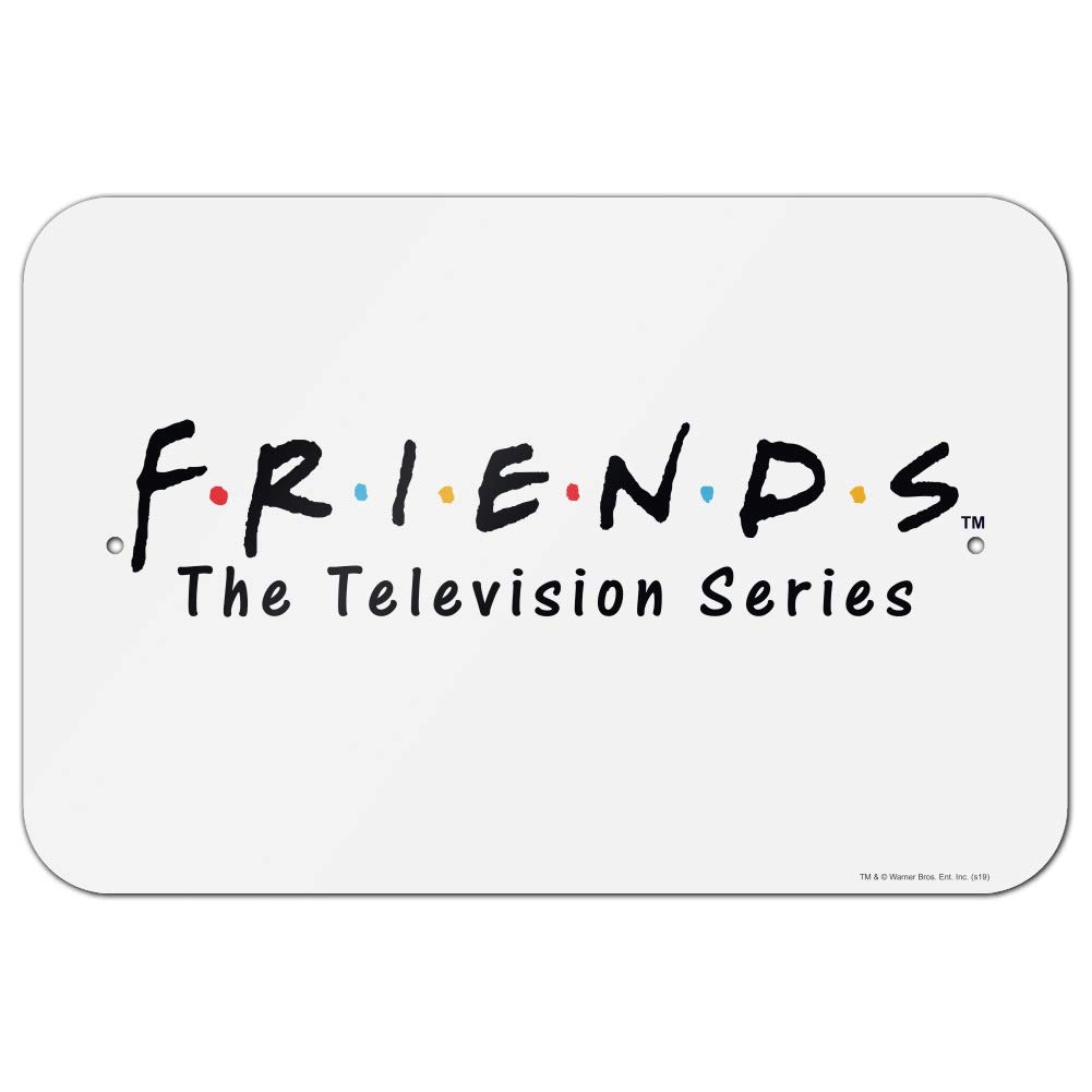 Friends Logo Wall Sign - Custom Home & Office Decor for TV Show Fans | Perfect for Living Room, Bedroom, or Workspace
