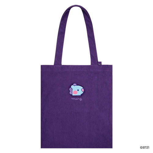 BT21 Minini Boucle Eco-Friendly Tote Bag - Mang | Cute Reusable Shopping Bag for Groceries, Beach & Daily Use