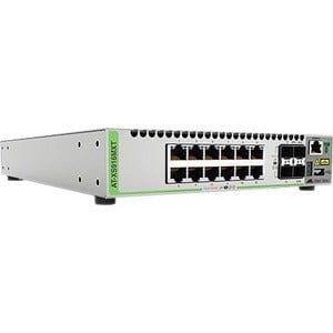 Allied Telesis CentreCom XS916MXT 12-Port Managed Layer 3 Switch - 10GBase-T 10GbE Ethernet, Modular Design, 78W Power, Rack-Mountable for Data Centers & Enterprise Networks