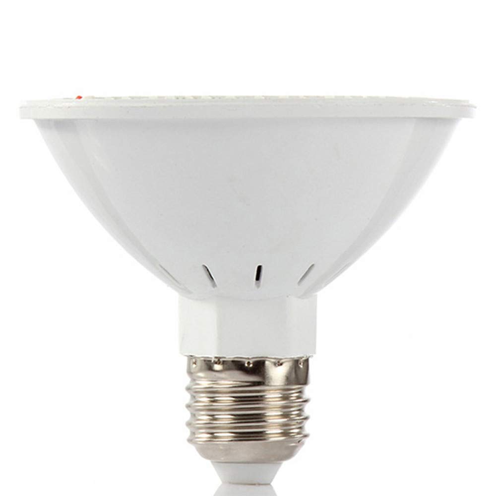 Aozhen 200W E27 LED Grow Light for Indoor Plants, Hydroponic Gardening, Flower Growth - Clip-On Plant Lamp with Adjustable Stand - Perfect for Christmas Decor, Small Spaces & Home Gardening (White)