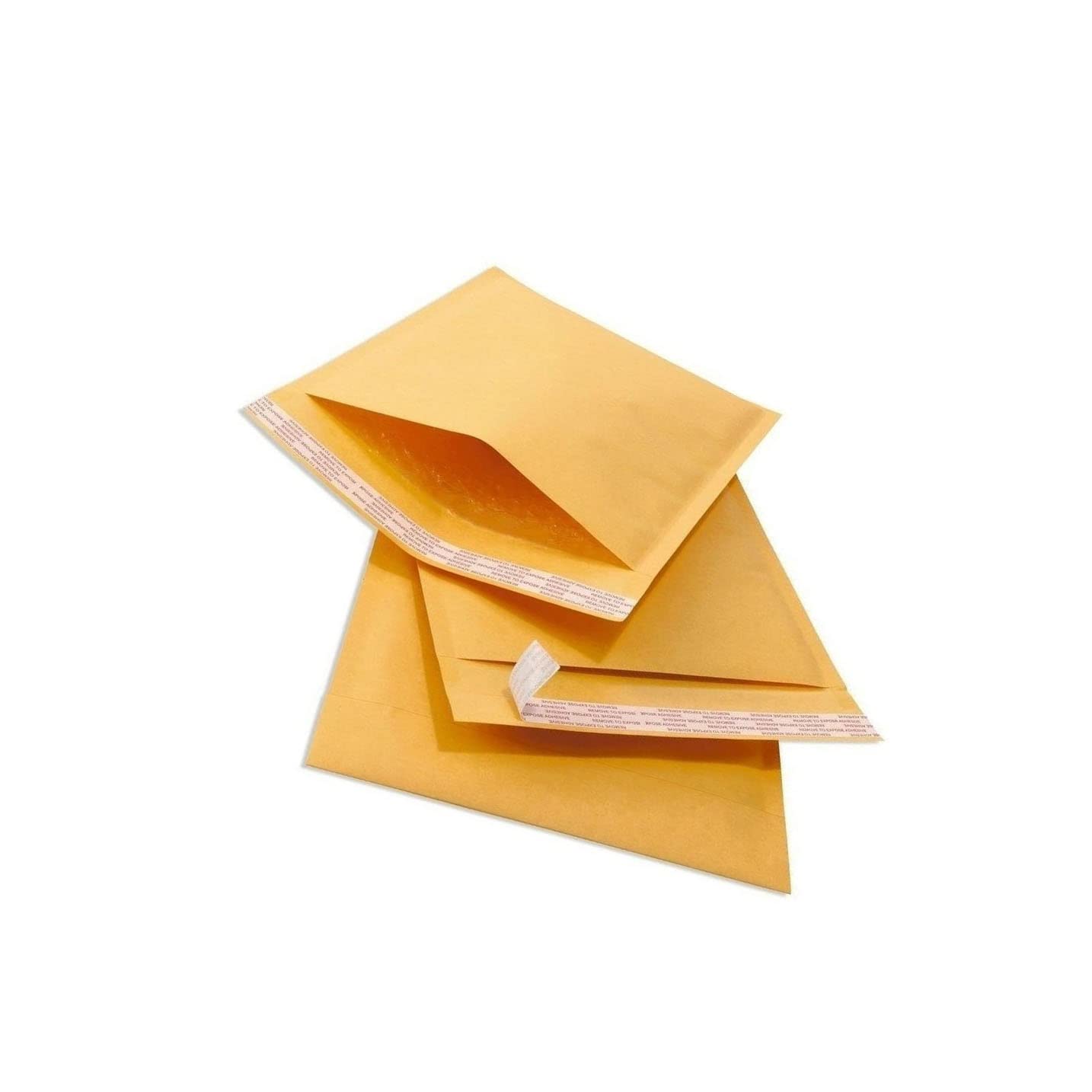 YJYDD 200-Pack 8.5x12 Inch Kraft Bubble Padded Envelopes - Self-Sealing Shipping Mailers for Ecommerce, Documents & Small Packages - Protective Packaging for Online Sellers, Amazon FBA & Office Use