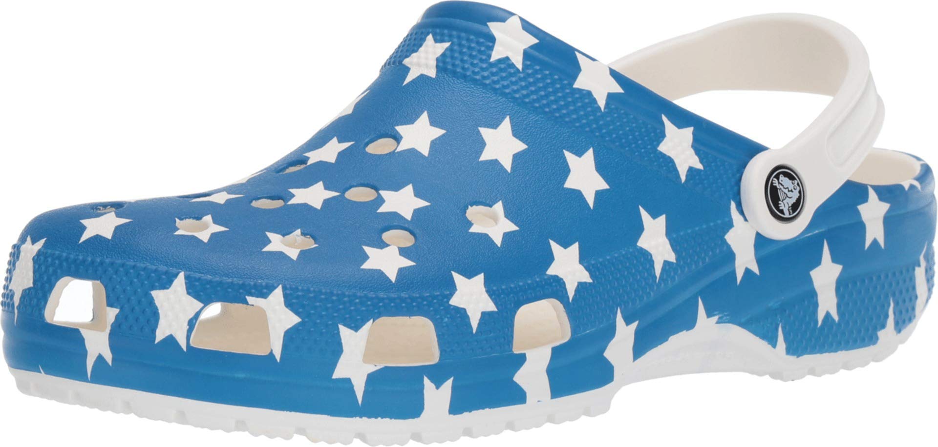 Unisex Crocs Classic American Flag Clogs | Comfortable Slip-On Shoes for Men & Women | Perfect for Beach, Pool, Garden & Casual Wear