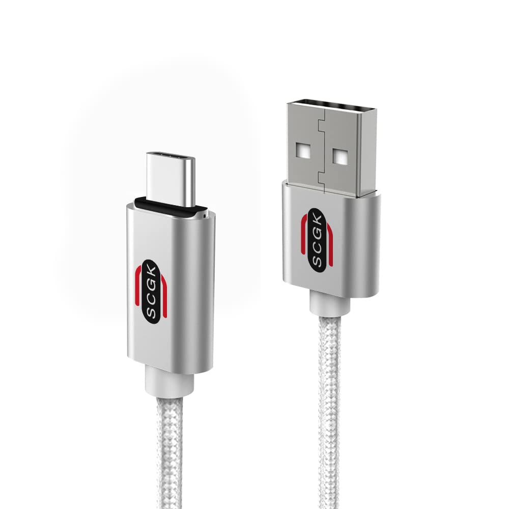 Fast Charging USB C Cable 3.1A Sync & Data Transfer Cord - Compatible with Samsung Galaxy, HTC, iPhone 15, iPad Pro - Perfect for Home, Office & Travel Charging