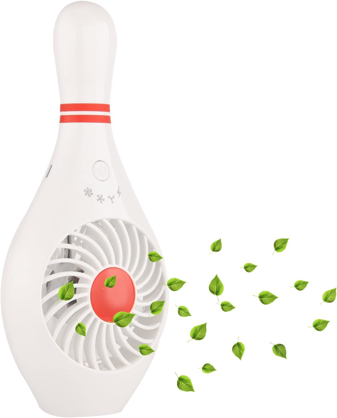 Portable USB Handheld Fan - Mini Personal Cooling Fan for Home, Office, Travel, Gym & Makeup | Rechargeable Battery Operated Small Fan | Perfect for Summer, Sports, Outdoor Activities & Gift Giving