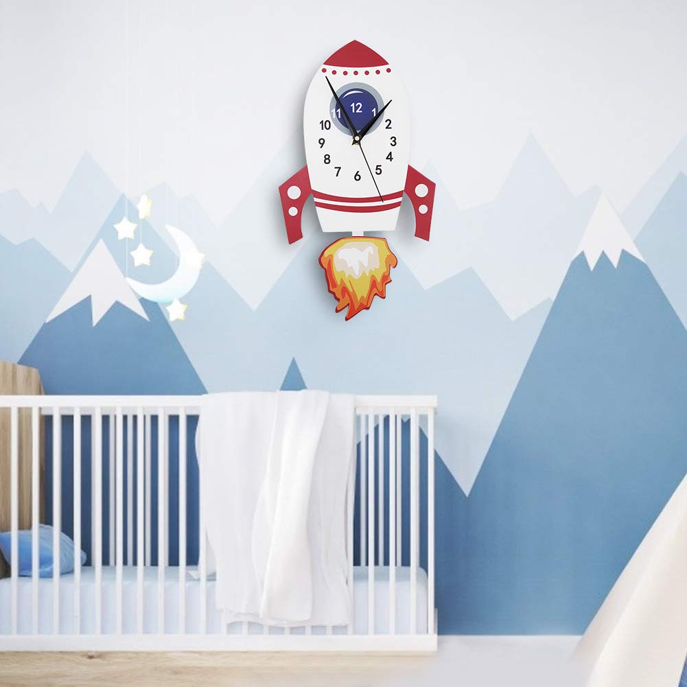 DIY Wall Clock Kit - Durable Home Decor for Kids Room, Bedroom & Living Room | Perfect Gift for Children & Home Decoration | Easy to Assemble & Customize for Creative Fun