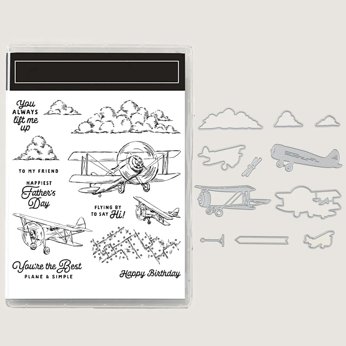 2024 New Stamps and Metal Cutting Dies for Card Making, DIY Scrapbooking, Arts & Crafts - Perfect for Father's Day, Mother's Day, Thanksgiving Gifts (Z6945) | Creative Paper Crafting, Handmade Greeting Cards, Memory Album Embellishments