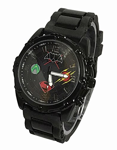 Justice League Analog Watch - DC Comics Superheroes Men's & Women's Stylish Collectible Timepiece for Fans, Gifts, and Everyday Wear