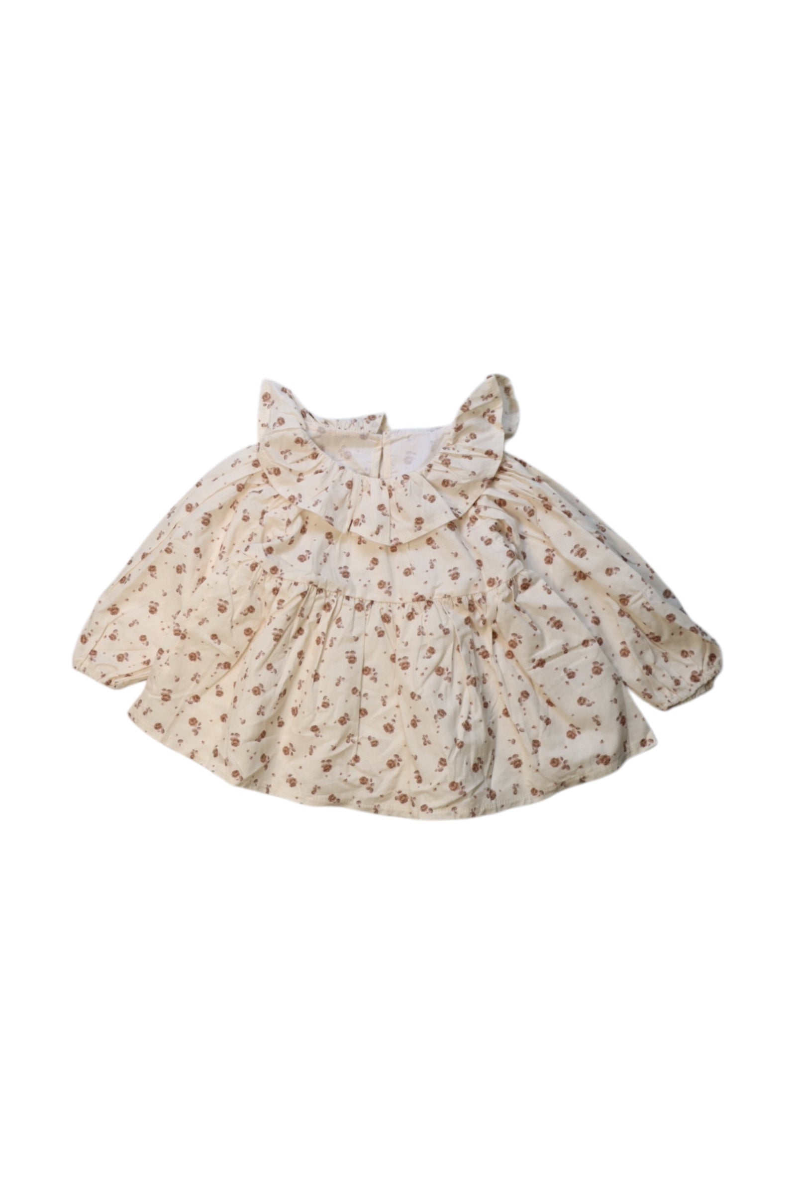 Aosta Floral Long Sleeve Dress for Girls 2T - Elegant Spring & Summer Outfit for Parties, Photos & Special Occasions