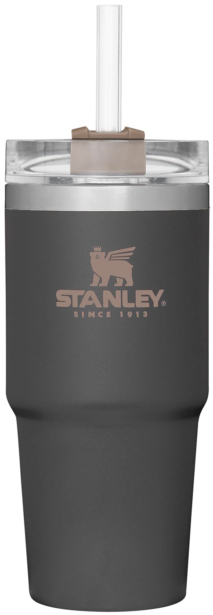 Stanley Adventure Vacuum Insulated Tumbler with Straw - 20oz Leakproof Travel Mug, Keeps Drinks Cold for 24 Hours & Hot for 8 Hours - Perfect for Camping, Hiking & Office Use