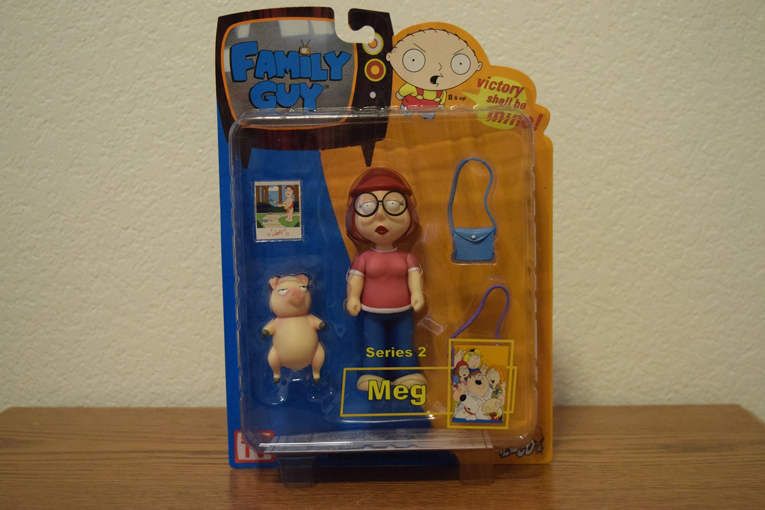Family Guy Series 2 Action Figure - Meg Griffin Collectible Toy for Fans | Perfect for Display, Gifts & TV Show Merchandise Collection