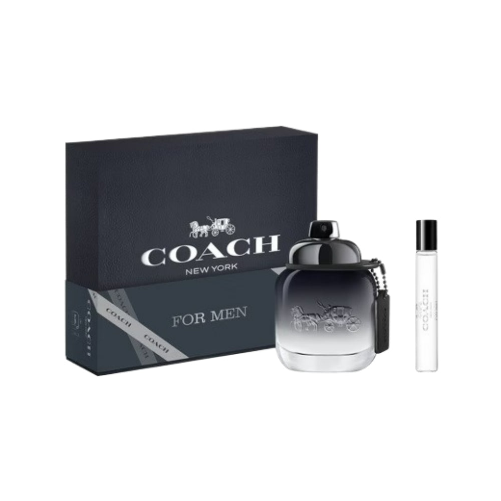 Coach Men 2 Piece Eau de Toilette Gift Set - 60ml Cologne Spray for Men | Perfect for Gifts, Date Night & Special Occasions