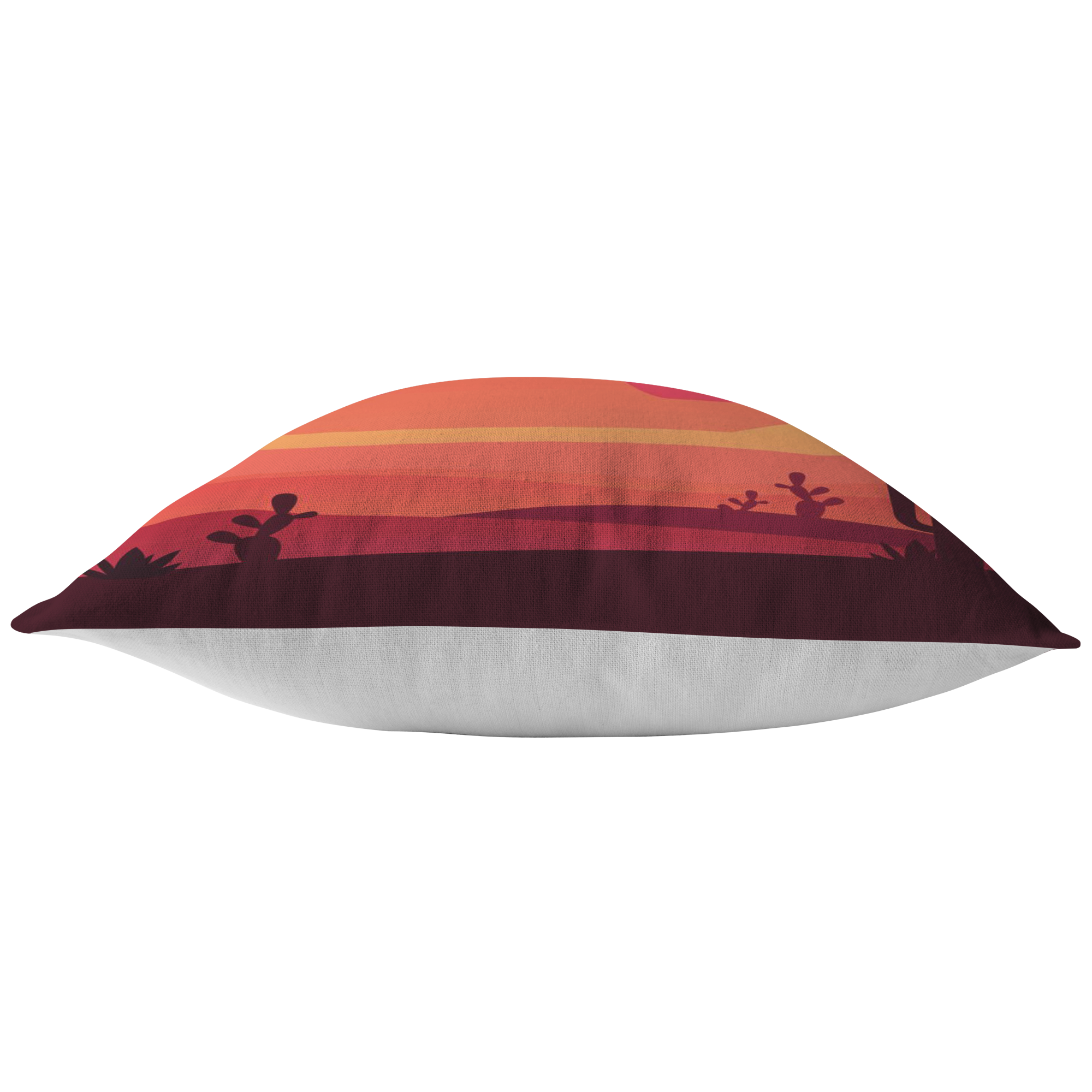 Desert Landscape Accent Pillow - Boho Chic Home Decor for Sofa, Bed & Living Room - Perfect for Southwest Style & Western Themed Interiors