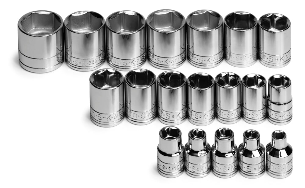 19-Piece 3/8