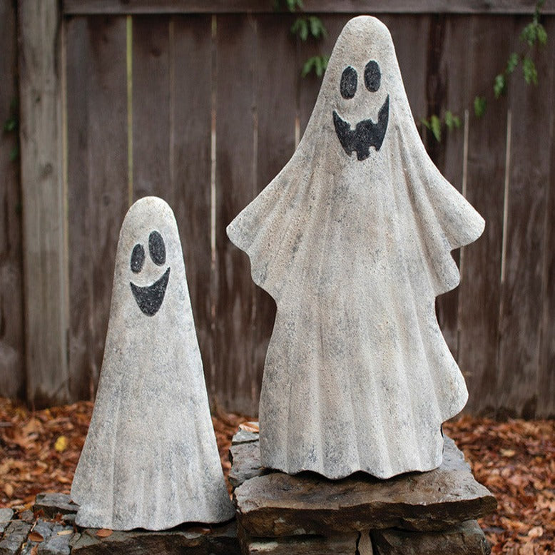 Metal Ghost Set - Spooky Halloween Decorations for Home & Garden - Perfect for Parties, Haunted Houses & Outdoor Displays