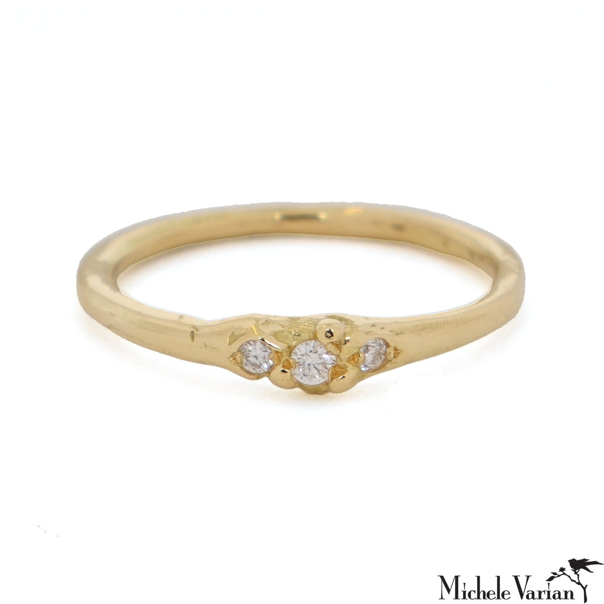 Partly Cloudy Diamond Ring - Elegant & Unique Engagement Wedding Jewelry for Women - Perfect for Proposals, Anniversaries & Special Occasions