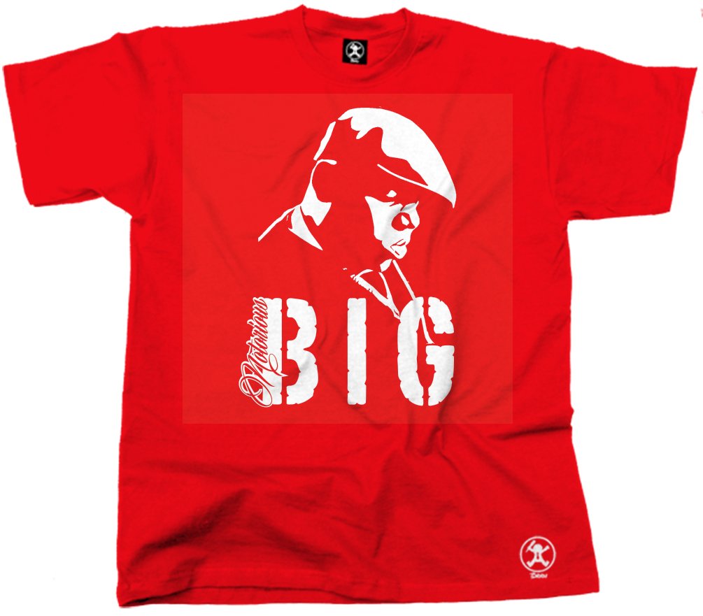 Notorious BIG Biggie Berret T-Shirt - Red Hip Hop Rap Music Fan Tee for Men & Women - Perfect for Concerts, Streetwear & Casual Outfits