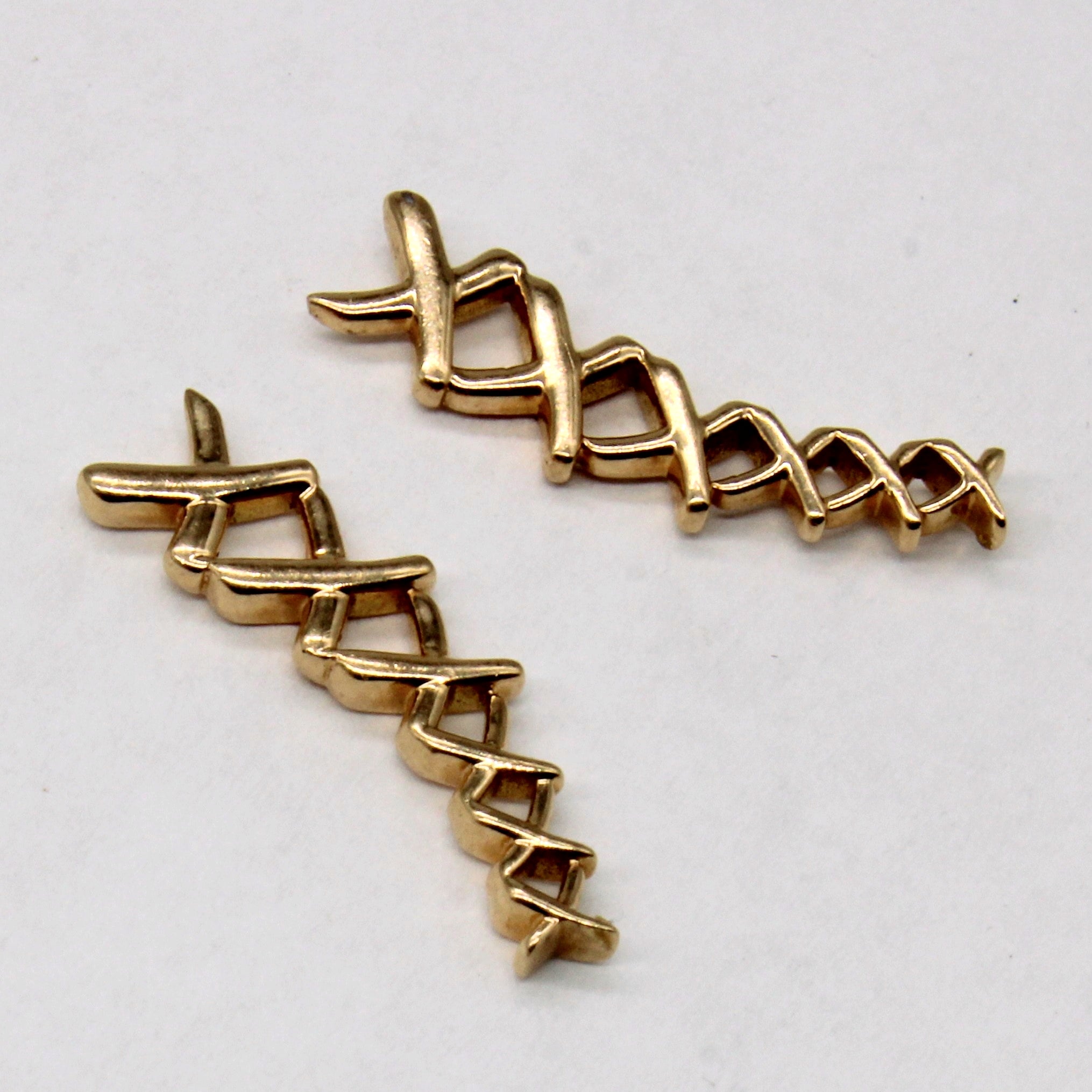 Tiffany & Co Paloma Picasso Graffiti 18k Rose Gold Earrings - Luxury Hoop Earrings for Women, Perfect Gift for Anniversary & Valentine's Day