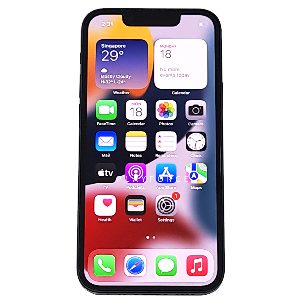 iPhone 13 Mini 128GB Midnight - Compact Smartphone with Super Retina XDR Display, 5G, Dual Camera | Perfect for Travel, Commuting & One-Handed Use