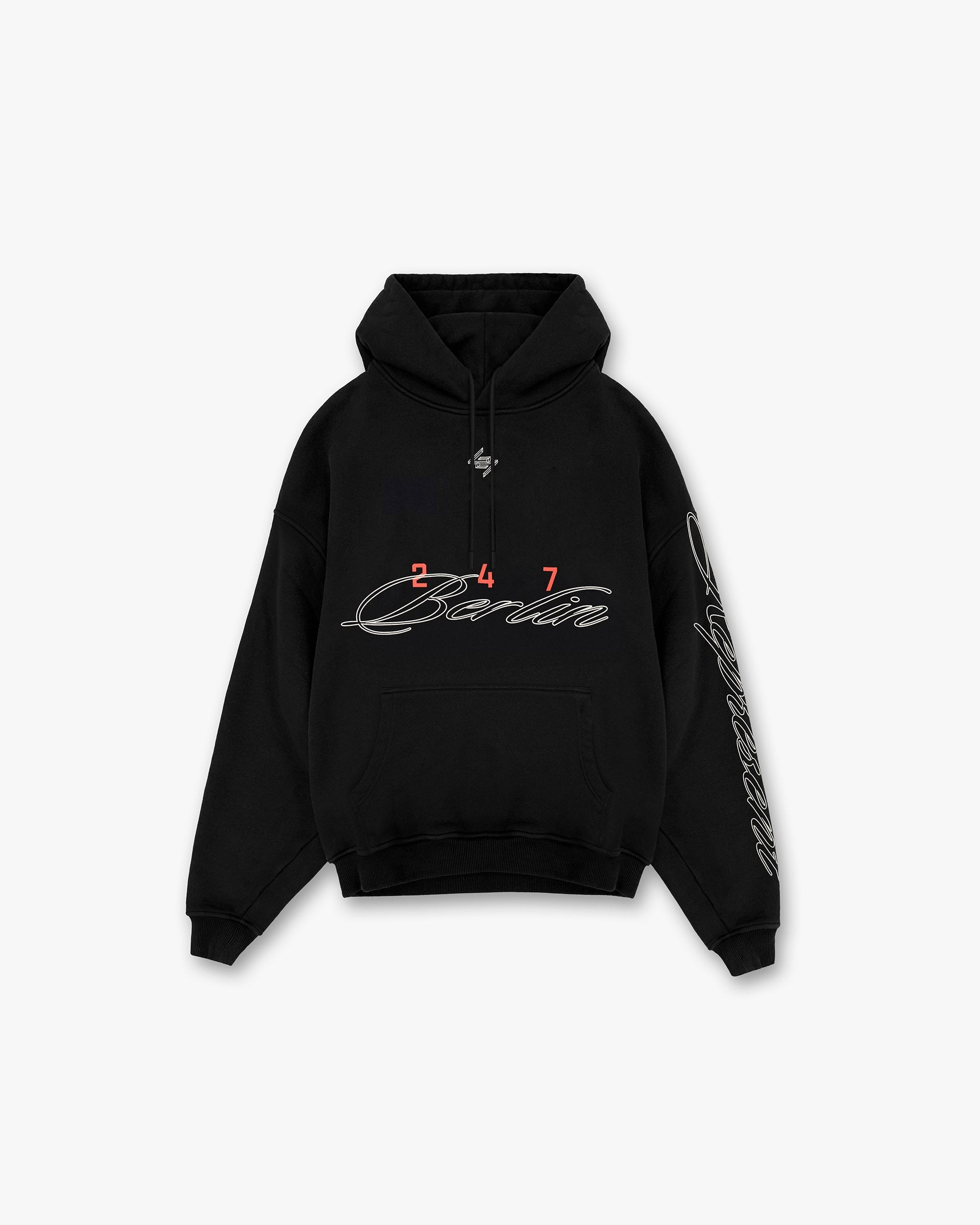 247 Berlin Hoodie - Black | Premium Unisex Pullover for Streetwear & Casual Outfits | Perfect for Urban Fashion, Gym, and Everyday Wear