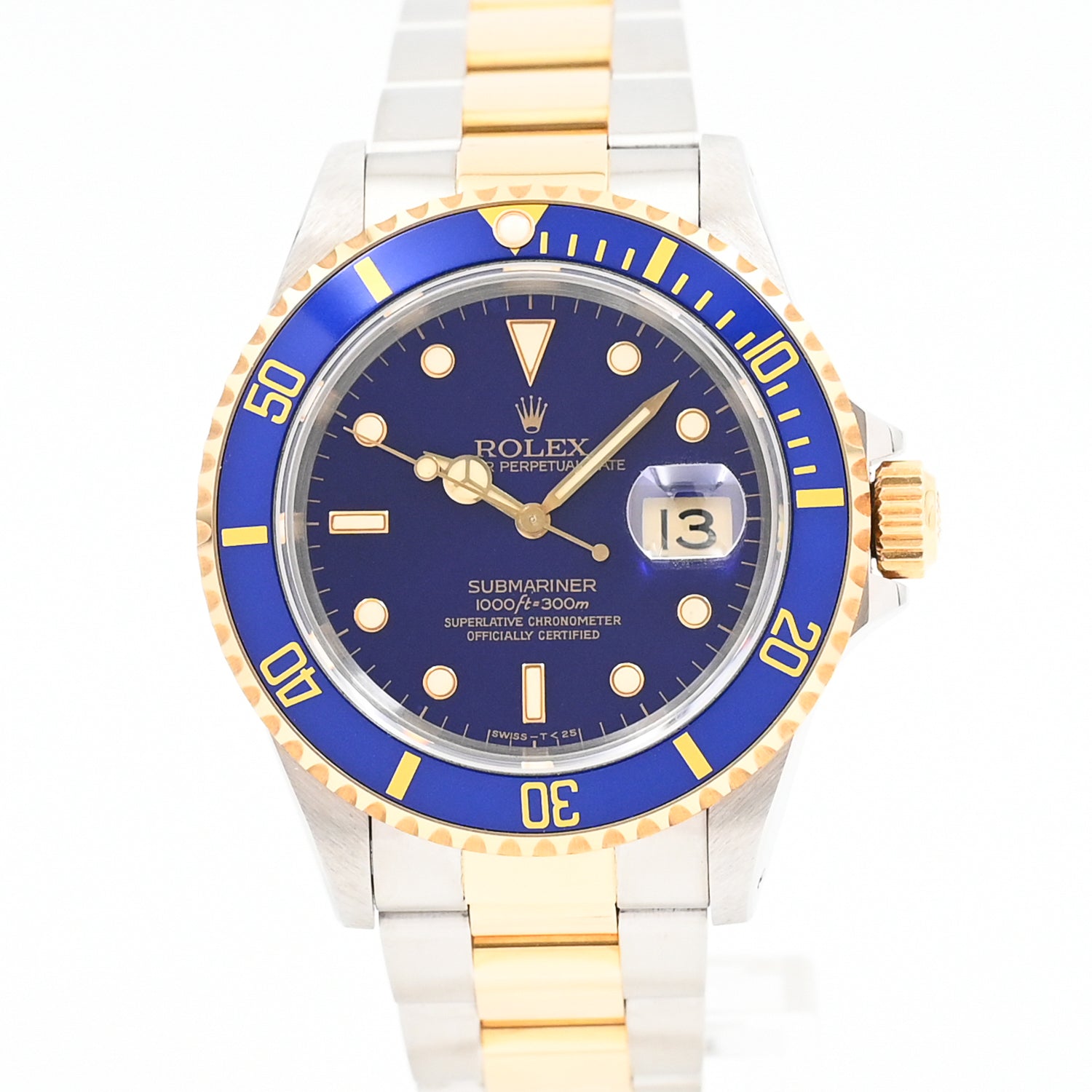Authentic Rolex Submariner Date 40mm Men's Watch 1996 - Luxury Dive Watch for Professional Divers & Collectors