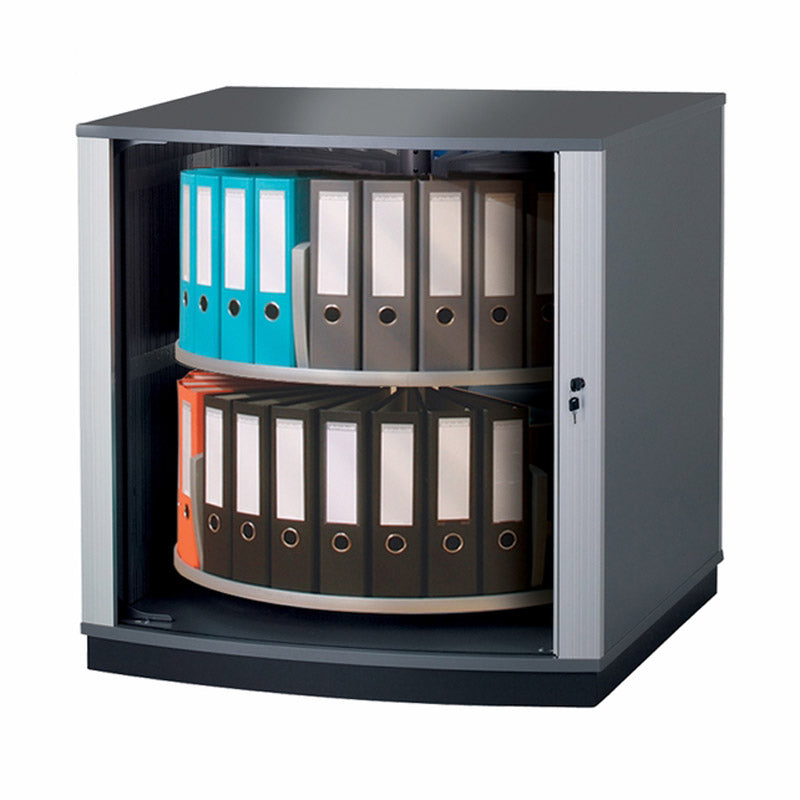 2 Tier Spinning Lazy Susan Cabinet Organizer - 360° Rotating Turntable for Kitchen, Bathroom, Pantry & Office Storage